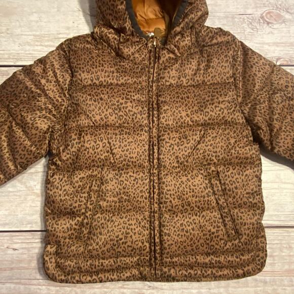 GAP • Leopard • Puffer • Jacket - Picture 4 of 7
